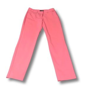 Express Trousers For Woman Salmon Pink Business Casual Pant